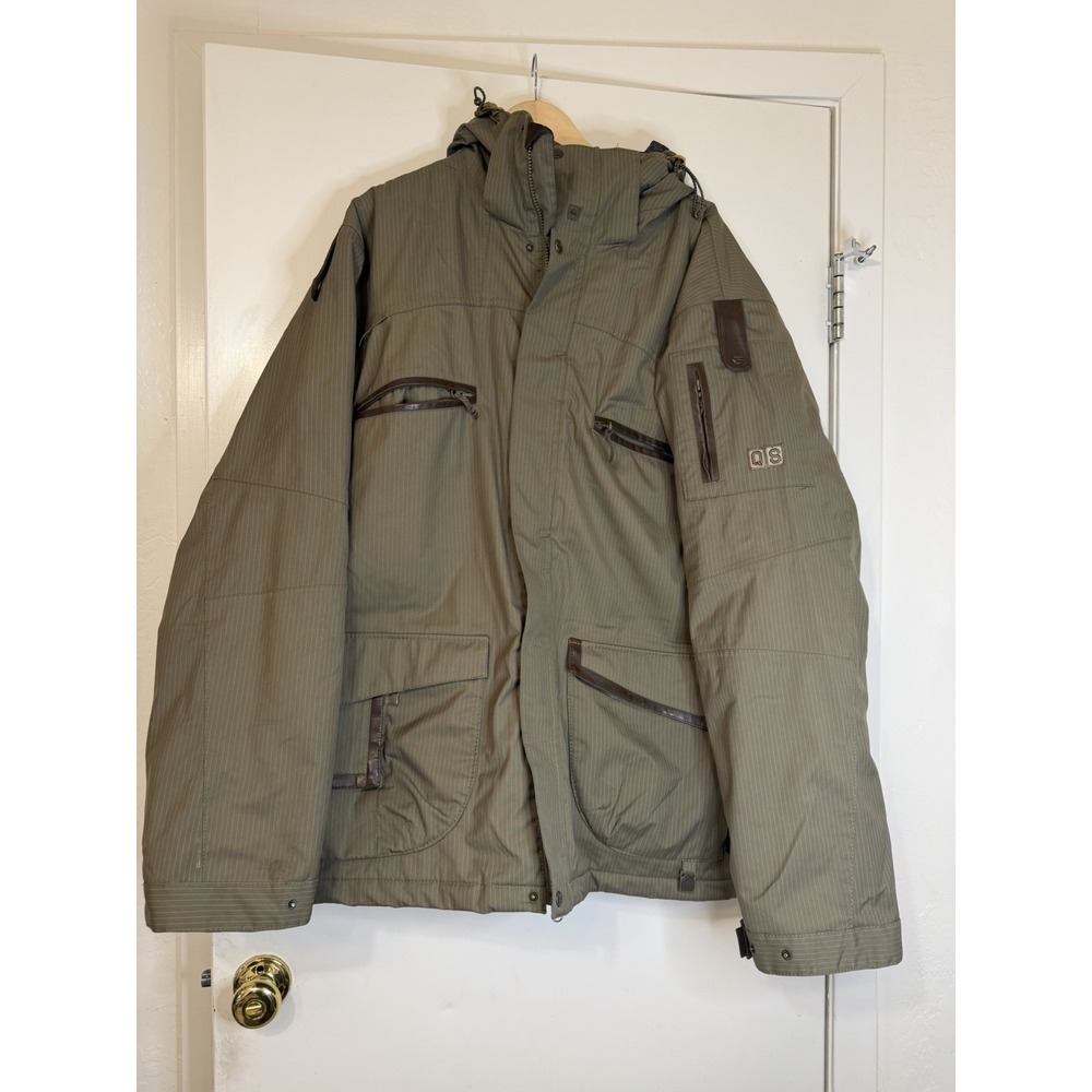 Quiksilver Men's Khaki Ski Jacket